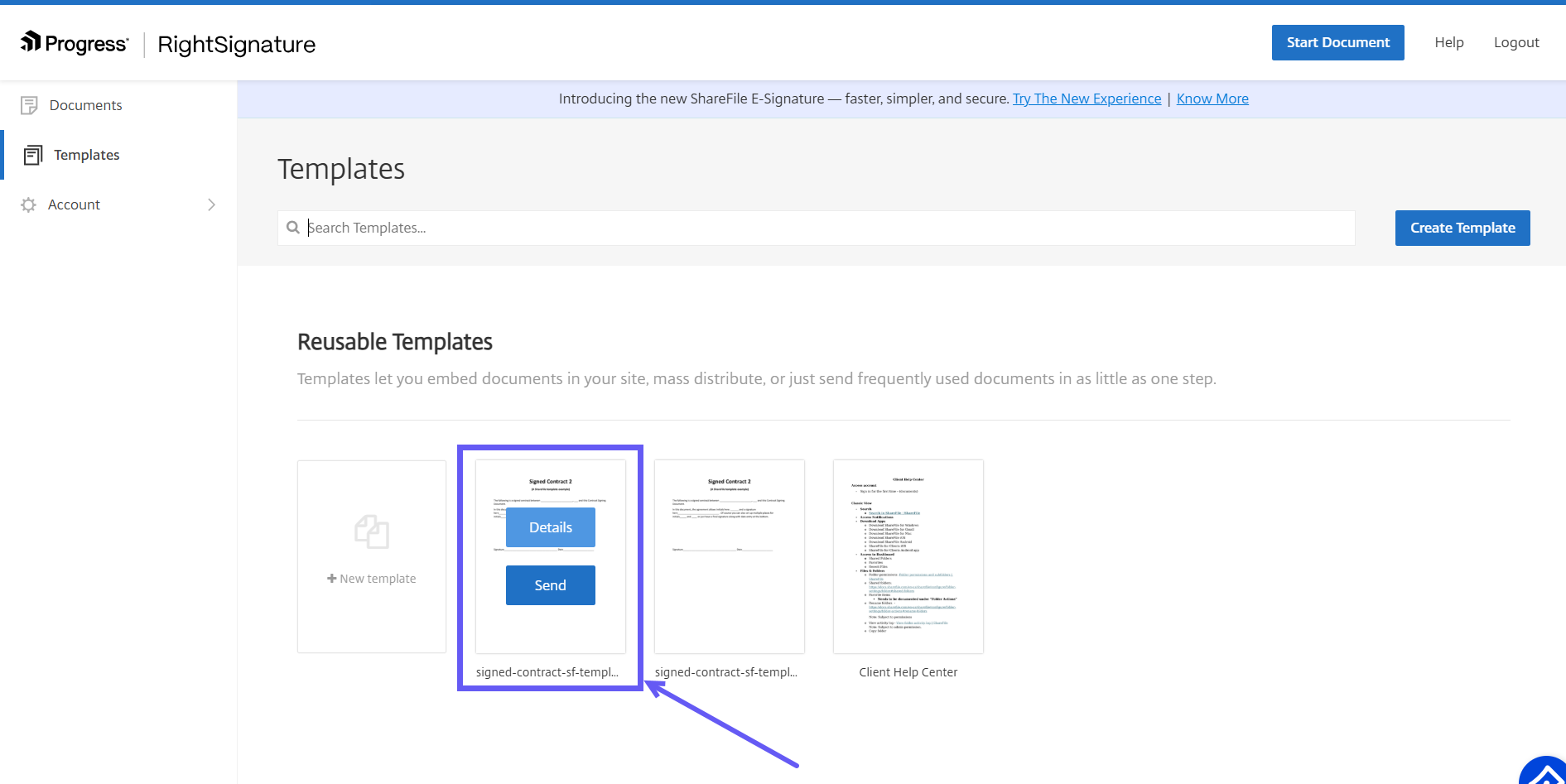 Set up fields for signing