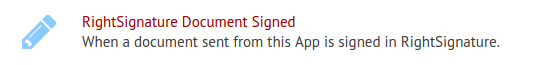 RightSignature Build Flow