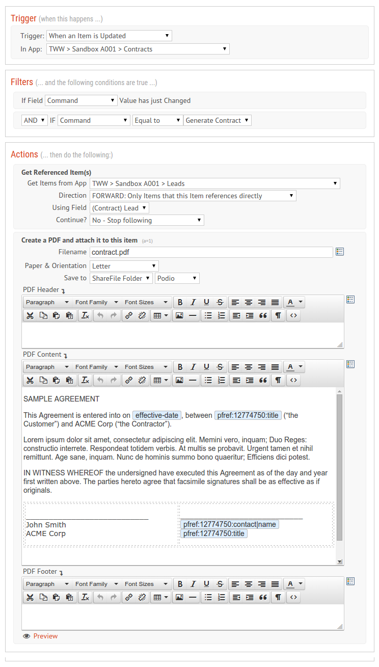 PDF Flow