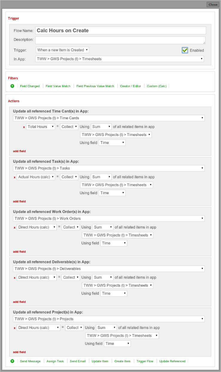Timesheets