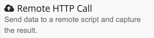 Remote HTTP 1