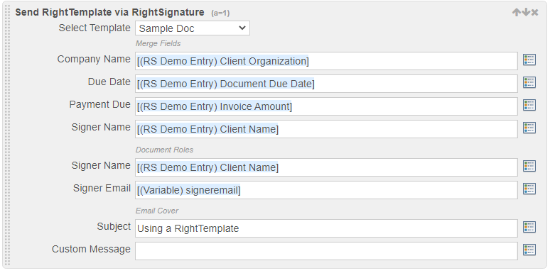 Send RightSignature Template 3