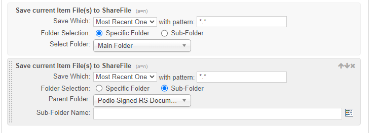 Save file to ShareFile 2