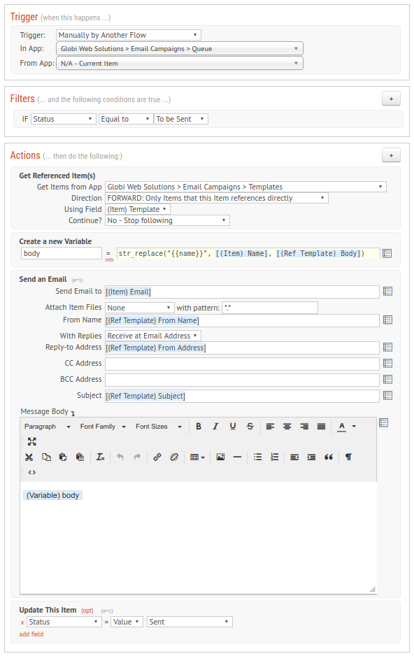 Sending Bulk Emails