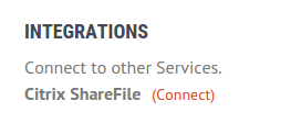 Sharefile Integration 4