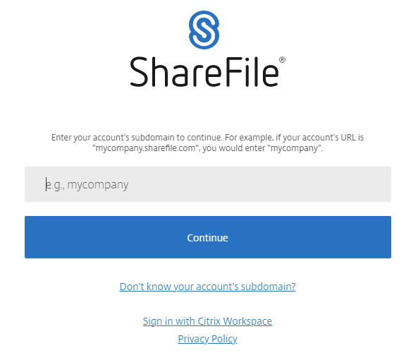 Sharefile Integration 5