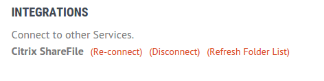 Sharefile Integration 6