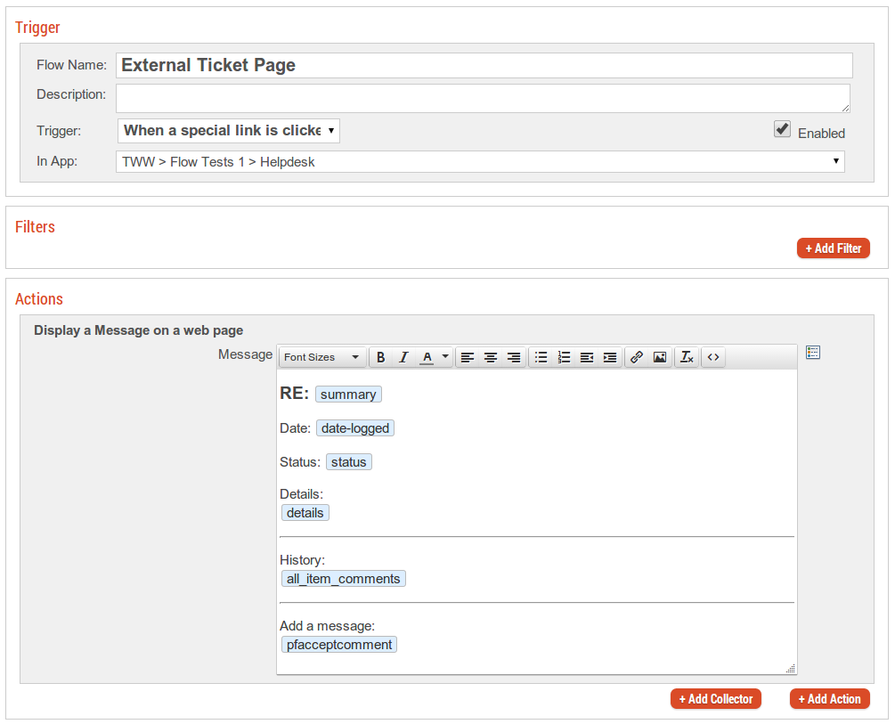 Helpdesk App