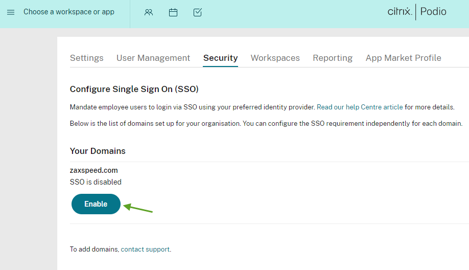 SSO Configuration 2