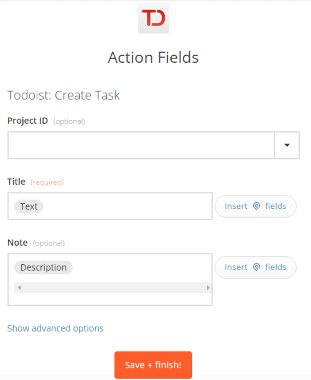 Todoist Create Task