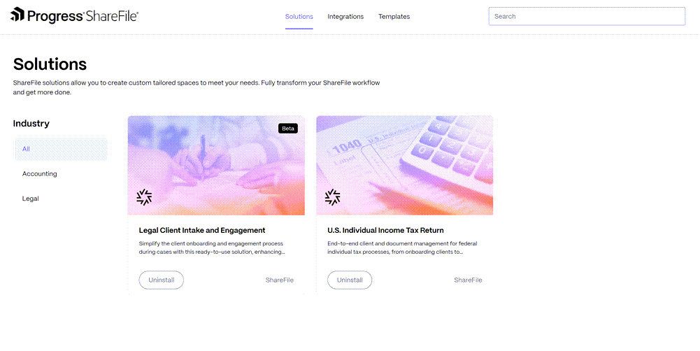 SF start page