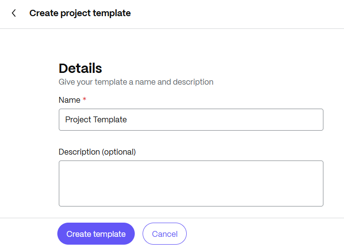 Standalone Project Template 2