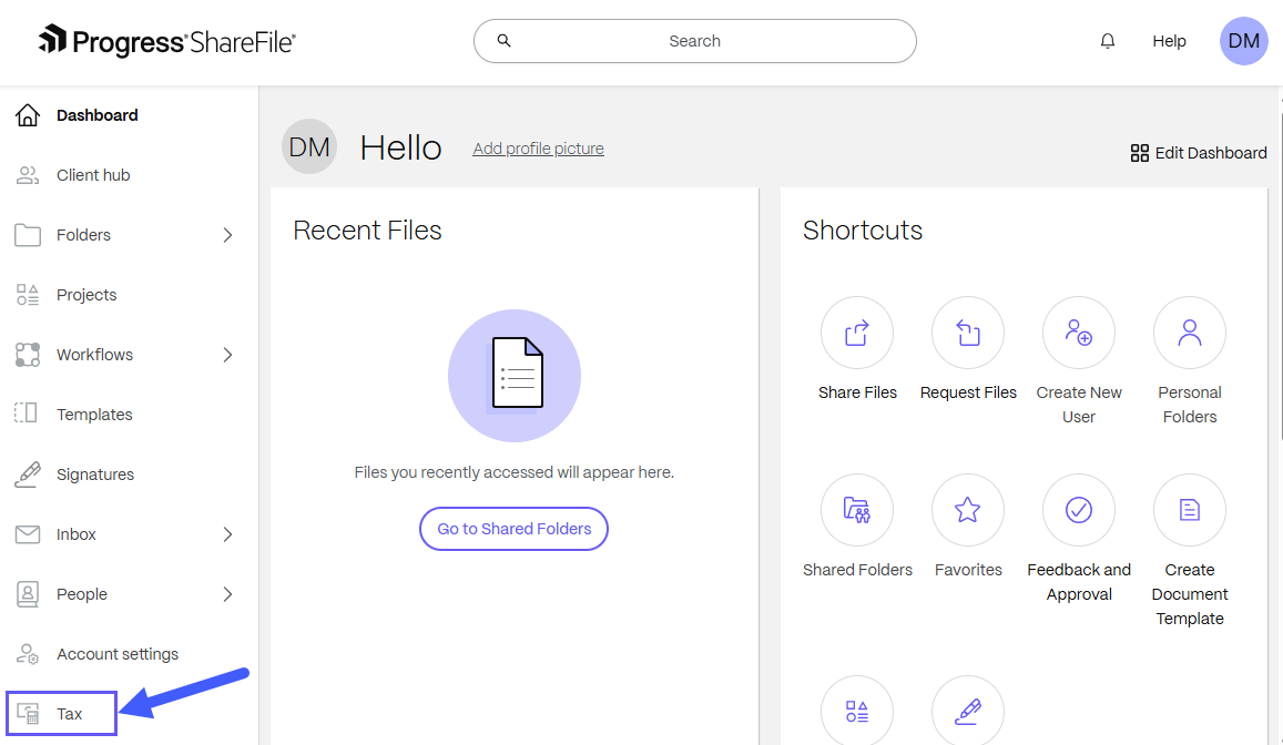 SF start page