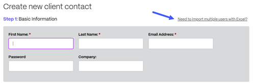 import client