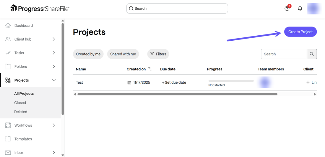Create Project 1