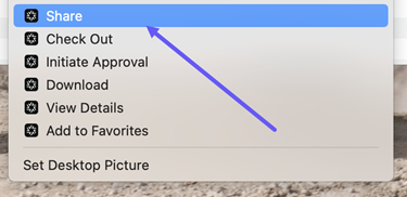 ShareFile for Mac url screen