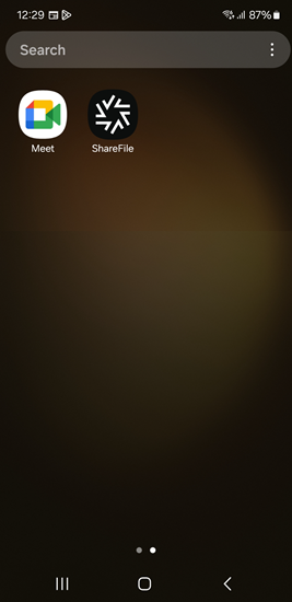Android Installation Button