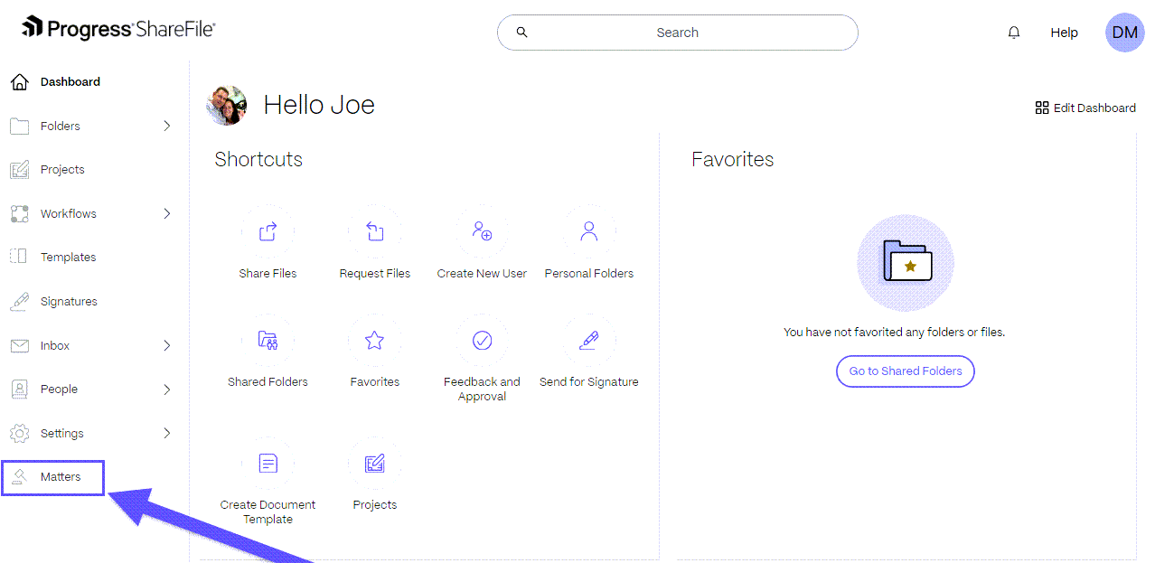 SF start page