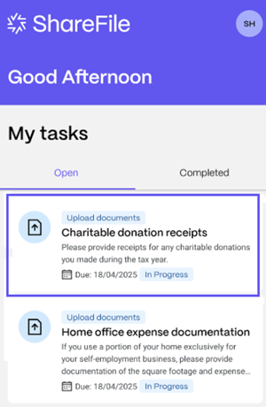 Request List