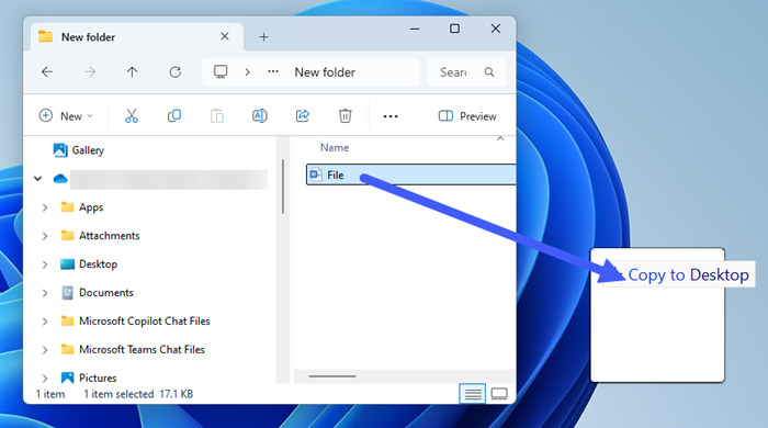 Open file in CF Windows screen