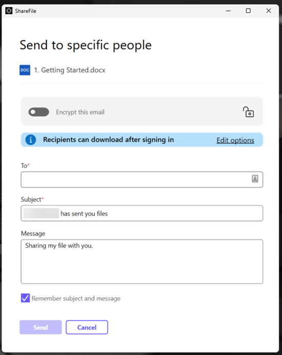 get a link editable