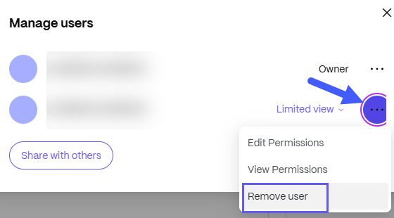 manage user