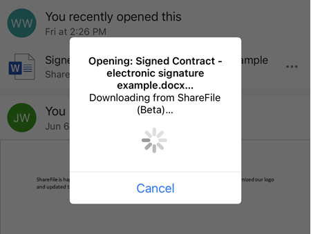 iOS ms co-editing