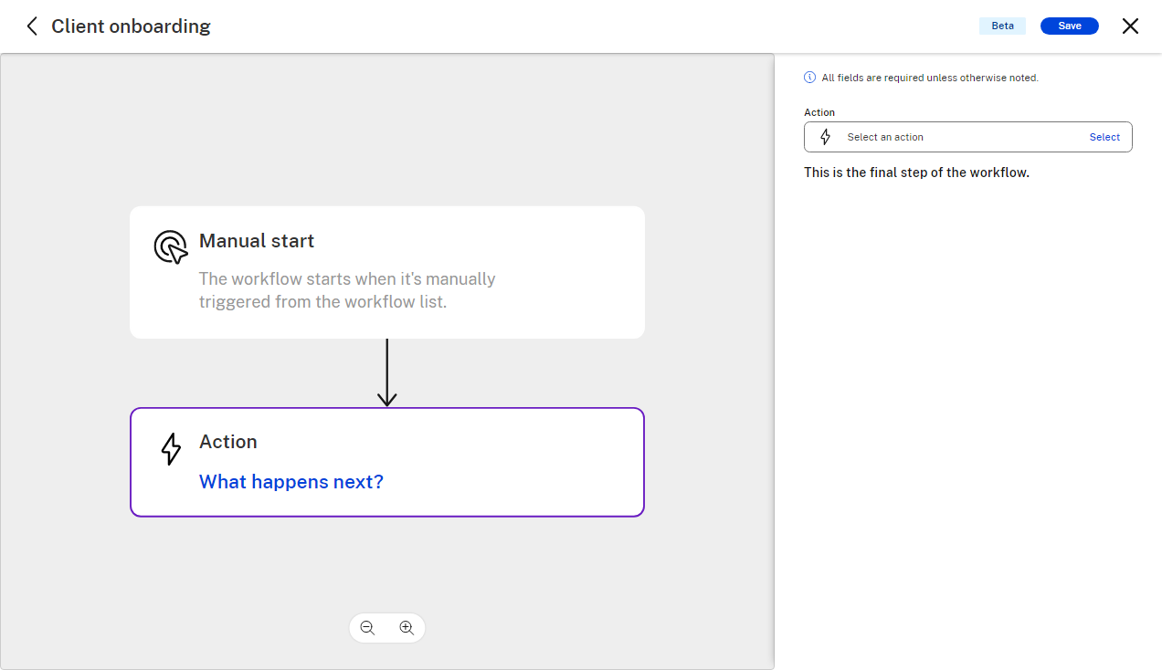 Automated workflow trigger 1