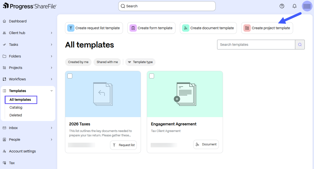 Standalone Project Template 1
