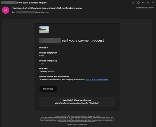 Payment Client Portal