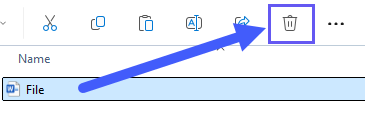 delete file ShareFile for Windows