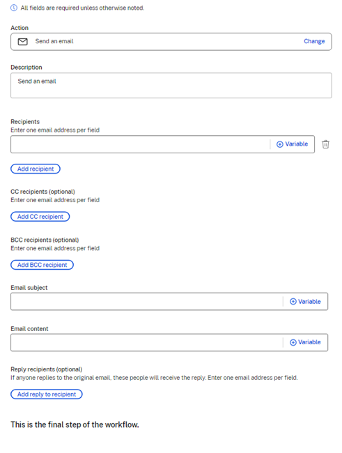 Automated workflow trigger 7