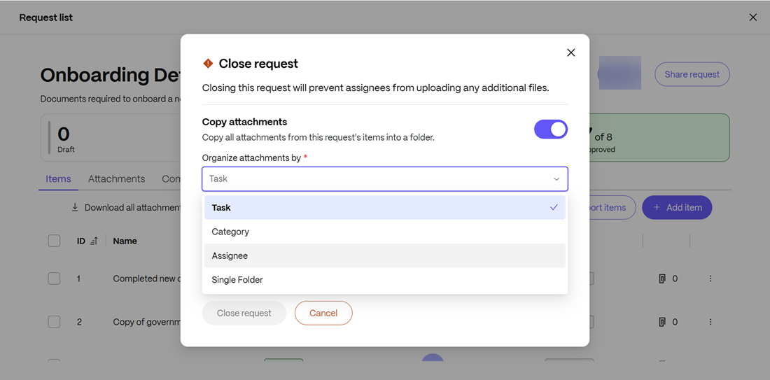 Copy on CLose 3