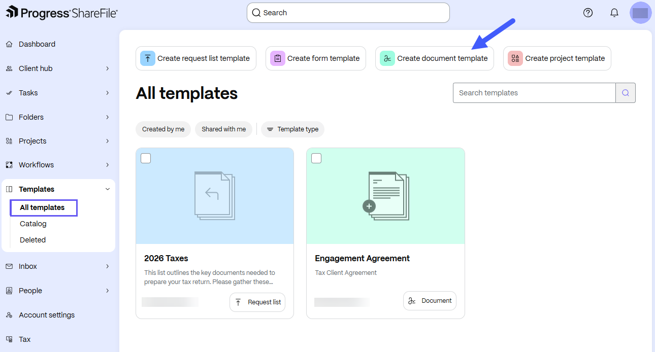 Standalone Document Template 1