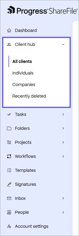 Client Hub