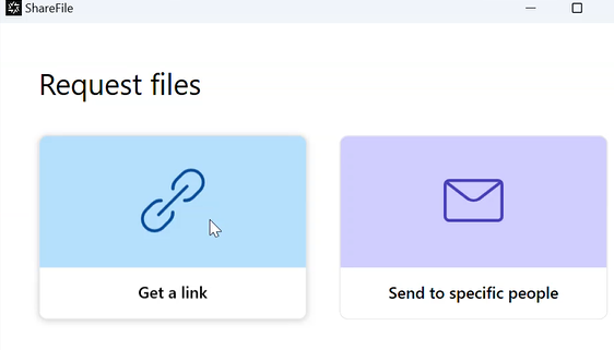 Open file in ShareFile for Windows screen