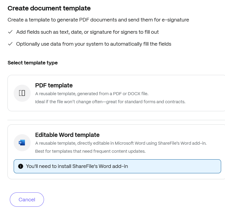 Standalone Document Template 2