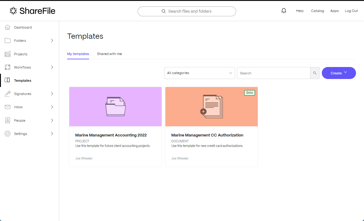 SF start page