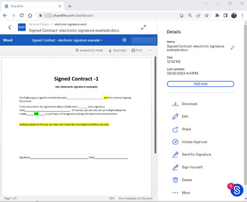 iOS ms co-editing