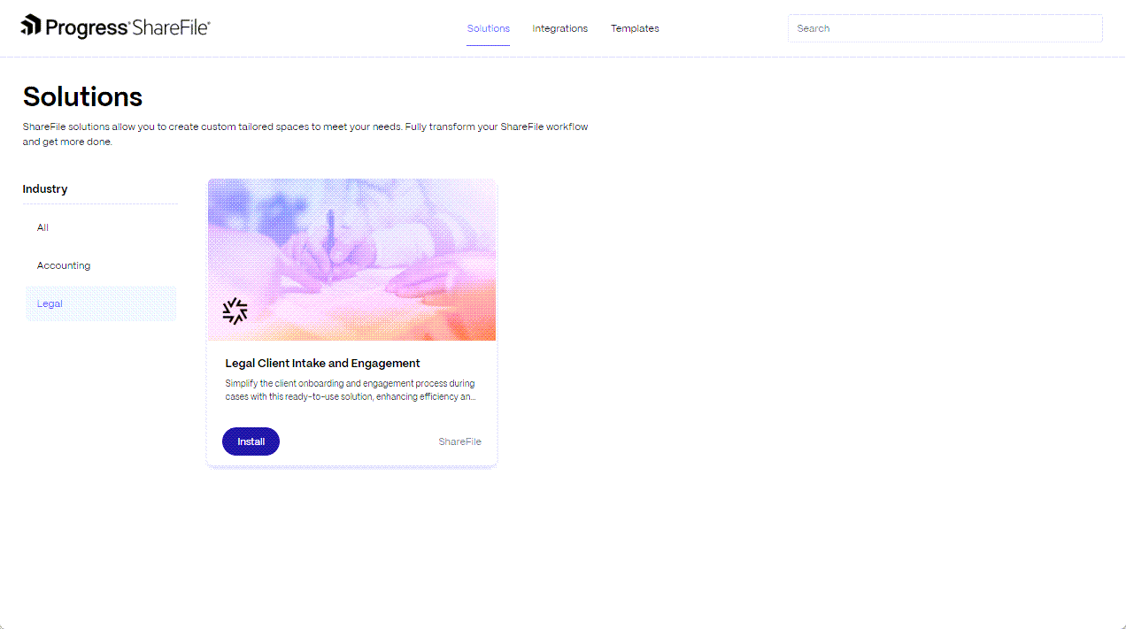 SF start page