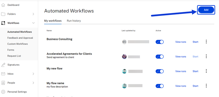 Workflows add