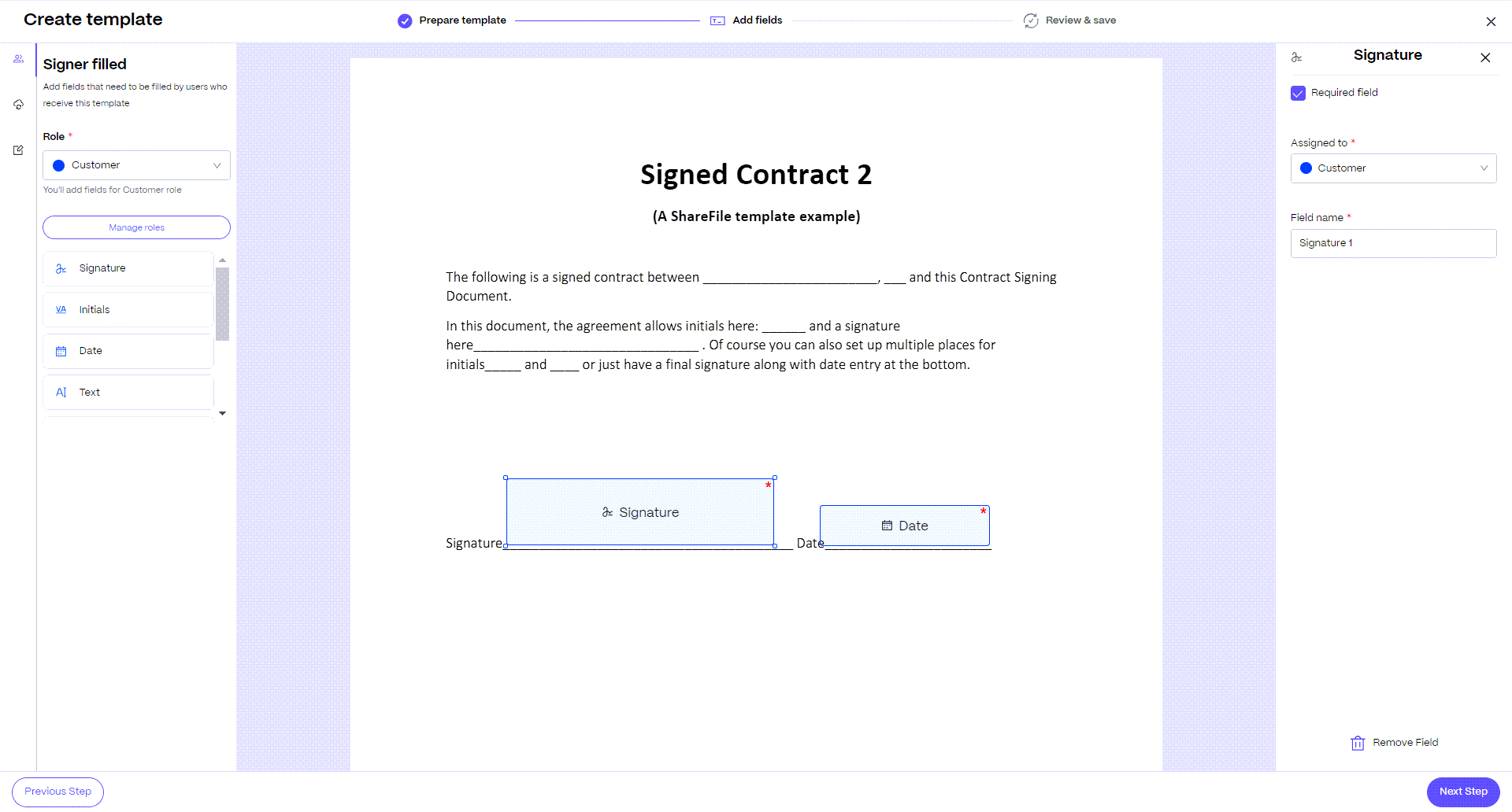 SF start page