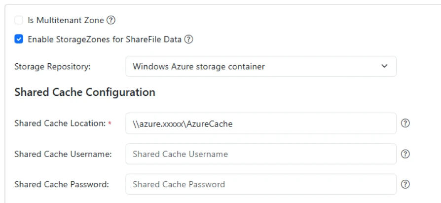 Azure configuration step 7