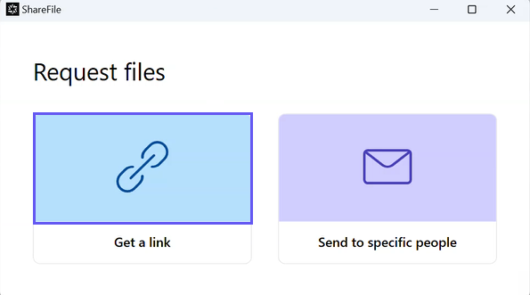 Open file in ShareFile for Windows screen
