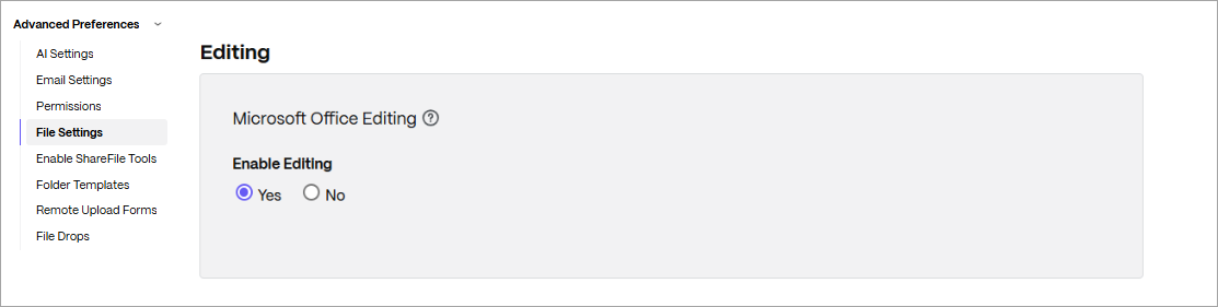 enable editable