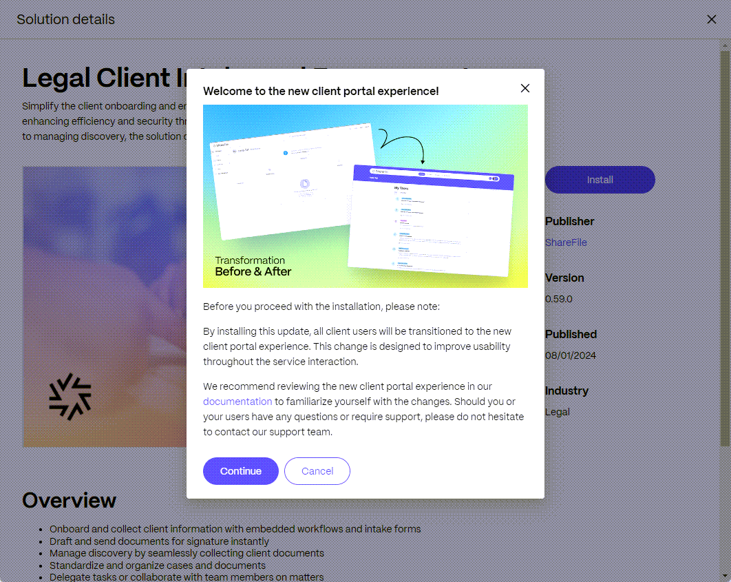 SF start page