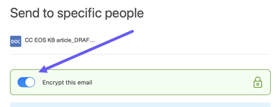 Get a link editable