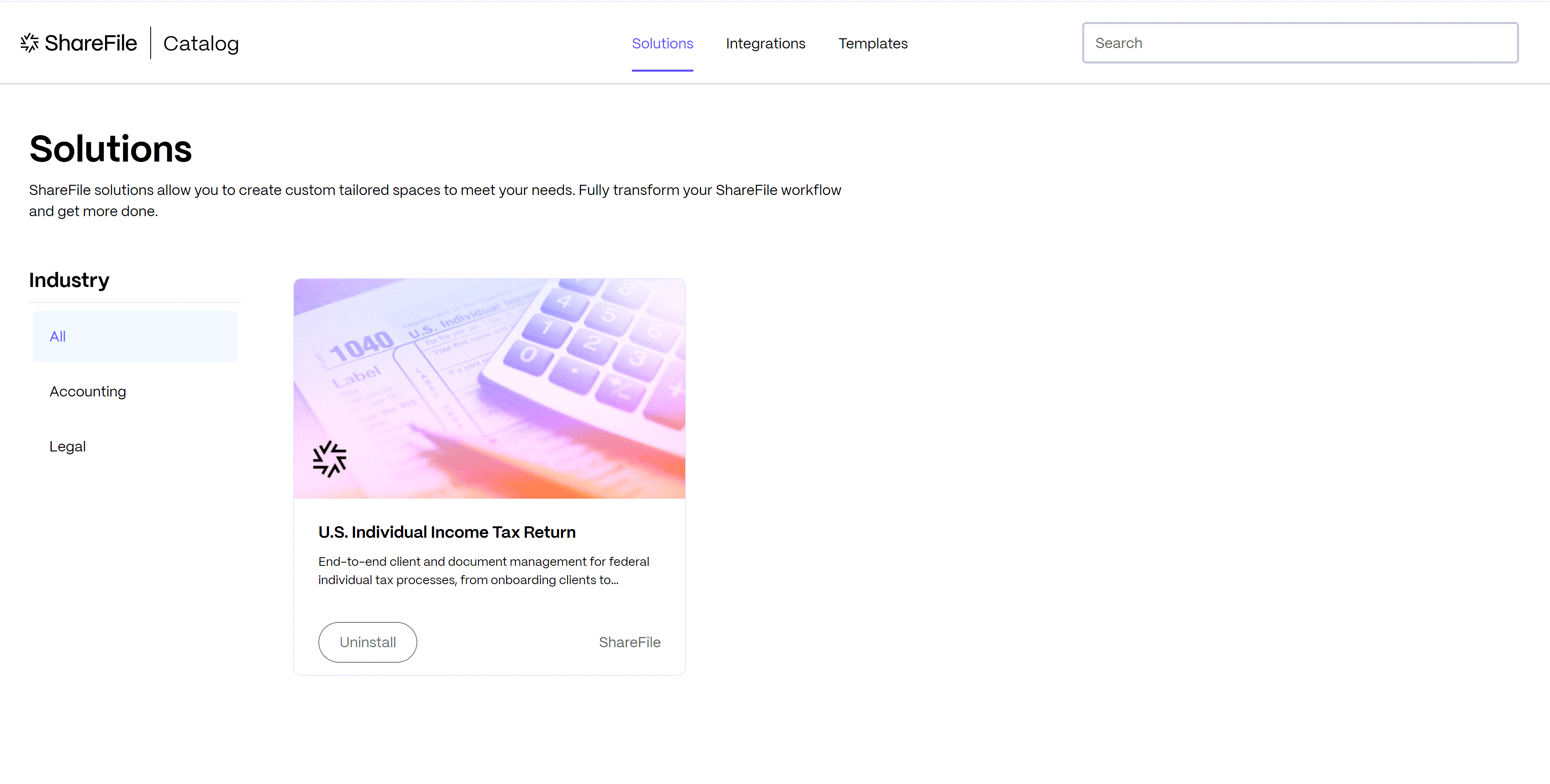 SF start page