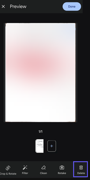 Delete