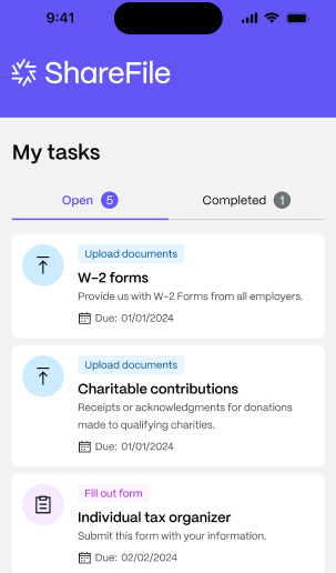 Client app